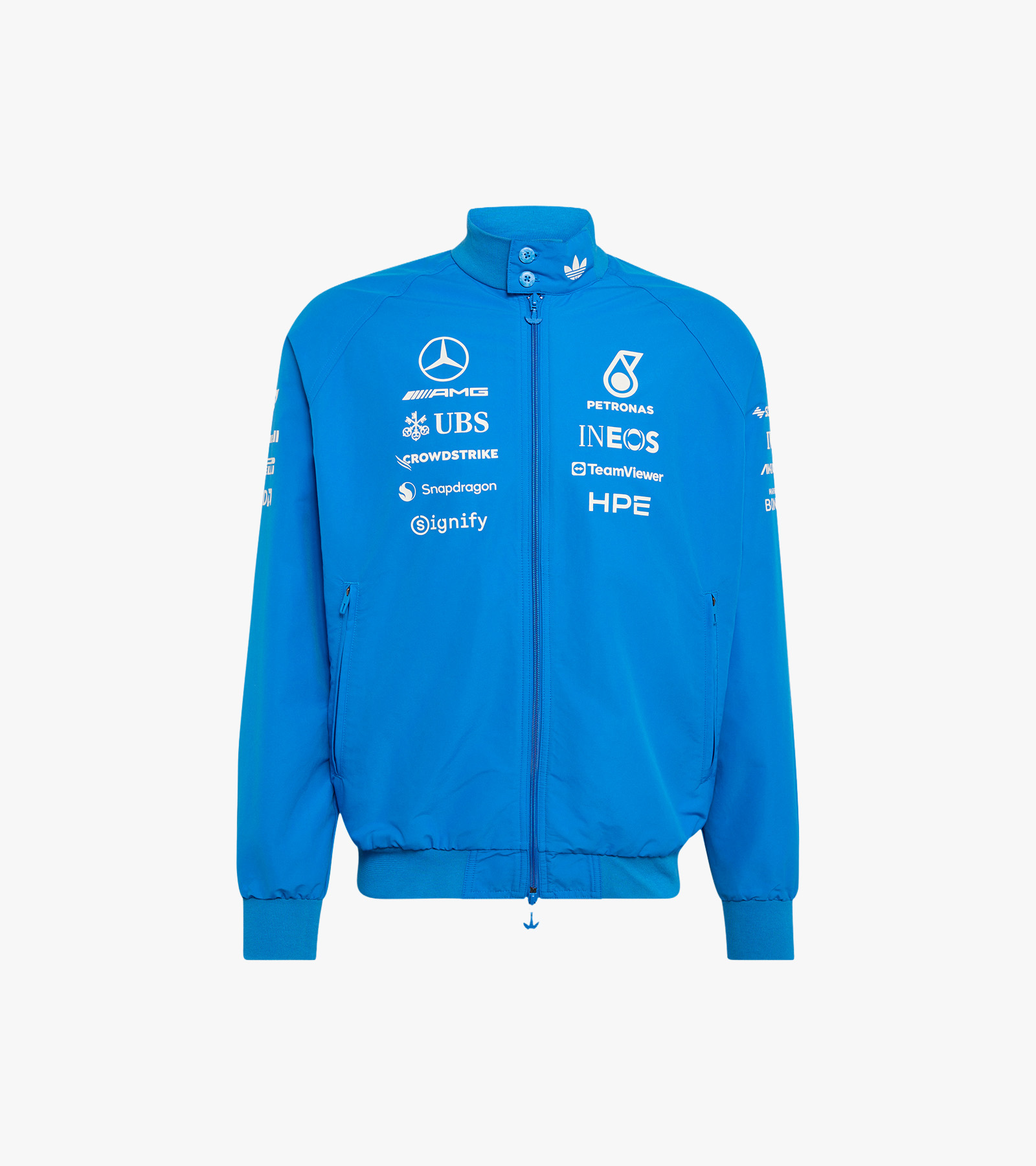 Mercedes - AMG Petronas Formula 1 Team Blue Wonder Driver Harrington Jacket